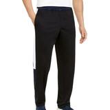 Mens Track Pant Black Blue Small Colorblocked Side Panel $45 S