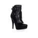 Womens G By Guess Dali Studded Dual Buckle High Ankle Boots, Black