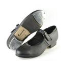 Sansha Black Leather Strap Tap Dance Shoes Girls 11Kids-9Youth