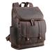 Polare Rustic Full Grain Leather 15.6" Laptop Backpack Travel Bag Schoolbag Adventure Bag