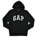 GAP Mens Fleece Arch Logo Pullover Hoodie