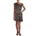 Rachel Zoe Womens Harris Ruched Asymmetric Mini Dress