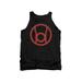 DC Comics Green Lantern Red Lantern Corps Logo Adult Tank Top Shirt