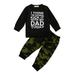Emmababy Newborn Baby Boys Clothes Hooded Tops Trouser Pants Tracksuit Outfits 2PCS Set
