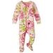 The Children's Place Baby Girl & Toddler Girl Floral Snug Fit Cotton One Piece Pajamas (NB-5T)