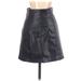 Pre-Owned Zara Women's Size S Faux Leather Skirt