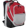 Port Authority Xcape Backpack, Red, Grey, and Black