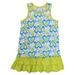 Infant & Toddler Girls Green Polka Dot Heart Sun Dress Knit Tank Sundress