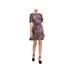 Kate Spade Womens Smocked Ruffled Midi Dress