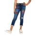 Wonder Nation Knit Denim Capri Jeans (Little Girls, Big Girls & Plus)