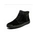 LUXUR Mans Casual Shoes Boots High Top Sneakers Thickening Loafers Fall/Winter Shoes
