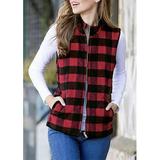 Autumn Women Sleeveless Pocket Jacket