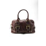 Pre-ownedMichael Michael Kors Womens Leather Satchel Gold Tone Brown Medium Handbag