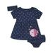 Gerber Baby & Toddler Girls Dress, Diaper Cover/Panty & Headband Set 3-Piece (Newborn-5T)