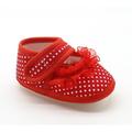 Saient Baby Newborn Girls Shoes Polka Dot Soft Sole Cotton First Walkers Moccasins leisure Baby Shoes