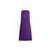 RALPH LAUREN Womens Purple Embellished Solid Sleeveless Jewel Neck Knee Length Sheath Evening Dress Size 6