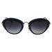 Miu Miu MU 51R 1AB-5D1 - Black/Grey by Miu Miu for Women - 52-26-140 mm Sunglasses