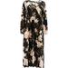 GILI Petite Jetsetter Long-Sleeve Knit Maxi Dress Women's A350344