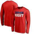 Ole Miss Rebels Fanatics Branded Hometown Collection Damn Right Long Sleeve T-Shirt - Red