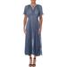 JILL Jill Stuart Womens Esme Chiffon Pleated Cocktail Dress