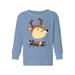 Awkward Styles Ugly Christmas Long Sleeve Shirt for Boys Girls Toddler Cute Little Deer Xmas Shirt