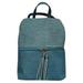 12" Teal Green Backpack with Adjustable Strap