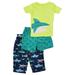 Carters Infant Baby Toddler Boy Shark Ocean Sea Life Print 3 Pc Pajama Set