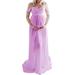 UKAP Pregnancy Dresses for Photoshoot Maternity Dress Summer Off Shoulder Long Maxi Photography Dress