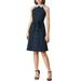 Allegra K Women's Sleeveless Button Front Retro Dresses