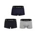 U-Wear Menâ€™s Cotton Underwear Boxer Shorts 3 Pack Briefs For Men â€“ Black/Gray/Navy, S