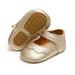 Infant Newborn Toddler Kids Baby Girls Moccasins Shoes Floral PU Leather Shoes With Rubber Sole Anti-Slip