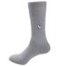 Jacob Alexander Pair of English Alphabet Letter Initials Socks - Light Gray - Letter S