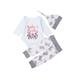 Bmnmsl Infant Kid Baby Girl Romper+Leggings Pants Bodysuit Jumpsuit Outfit Clothes