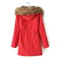 NEW SALE!Lady Cotton Coat Women Autumn And Winter Jacket Women's Coat Long-Sleeved Coat Warm Cotton Clothing
