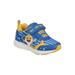 Disney Blue Yellow Baby Shark Hook And Loop Sneakers Boys