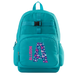 Personalized Pretty Pattern Aqua Backpack - Bright Hearts