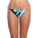 Trina Turk Tropical Wave Tab Side Hipster Bikini Bottom 12 / Multi Color