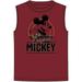 Disney Men's Sleeveless Top Original Me Mickey, Deep Red S