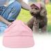 Mgaxyff Pet Dog Cat Baseball Outdoor Cap Sunbonnet Adjustable Stripe Summer Travel Sport Hat ((Pink L)