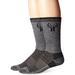 Huntworth Mens Socks, Merino Wool Everyday Cushion Boot Crew Socks, 2 Pairs