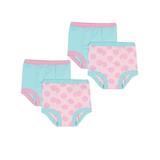 Gerber Reusable Training Pants Bundle, Pink Polka Dots, 4-pack (Baby Girls)