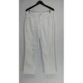 Denim & Co. Jeans Sz 10 5-Pocket Classic Denim Ankle White A304475 PTC