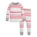 Burt's Bees Baby Organic Baby Girl & Toddler Girl Snug Fit Organic Cotton Long Sleeve Pajamas, Two Piece Set (12M-5T)