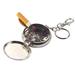 Mini Outdoors Round Cigarette Keychain Portable Ashtrays Alloy Pocket Smoke Ash Ashtray Keychain Fashion