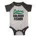 Fishing Future Salmon Fisher Infant Creeper