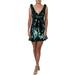 Free People Womens Siren Sequined A-Line Dress