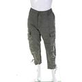Pre-ownedJoie Womens Linen Tapered Cargo High Rise Pants Olive Green Size 10
