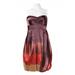 Aidan Mattox Ombre Charmeuse Dress, Eggplant, 12