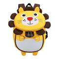 Chinatera Kids Animal Backpack Children Anti-lost Rope Nylon School Bag (Yellow)