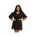 Fashion To Figure Women's Plus Size Adela Flutter Sleeve Flare Dress, Size 2X